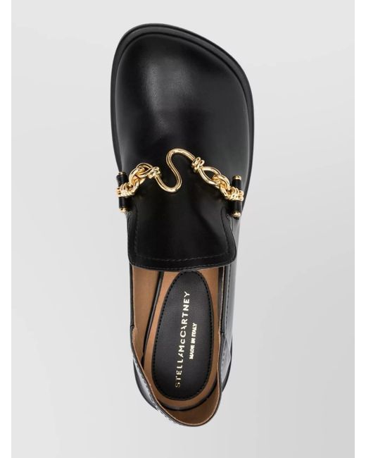 Stella McCartney Multicolor Asymmetric Toe Metallic Detail Pumps