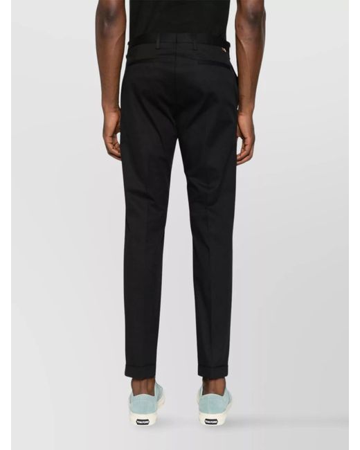 Paul Smith Black Straight-Leg Trousers for men