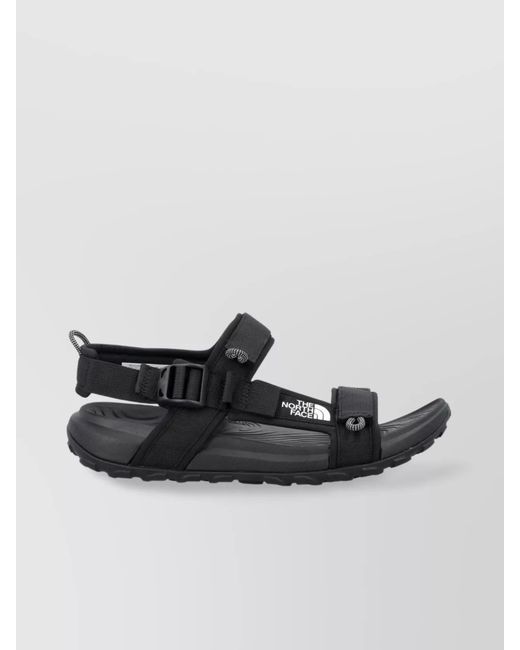 The North Face Black Explore Adjustable Strap Sandal for men
