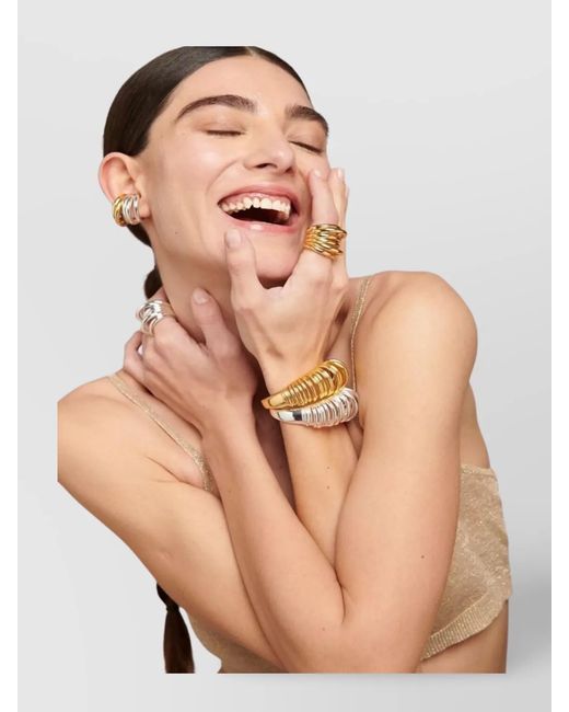 FEDERICA TOSI White Plated Ear Cuff