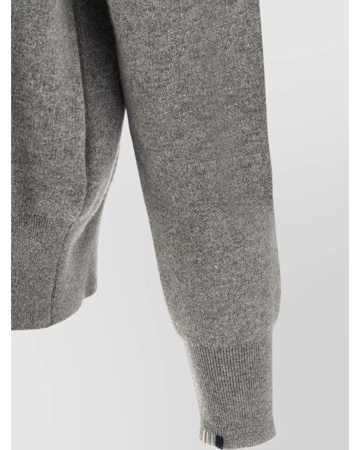 Extreme Cashmere Gray N°319 Xtra Out High Neck Cardigan for men
