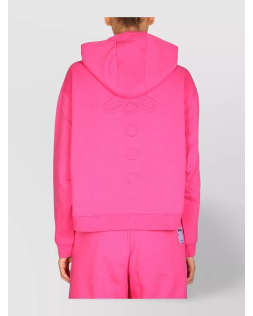 McQ Alexander McQueen Pink Cotton Hoodie