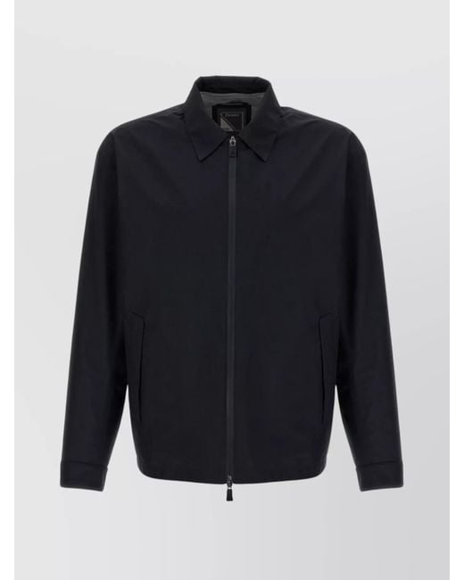 Herno Blue Windproof Jacket for men