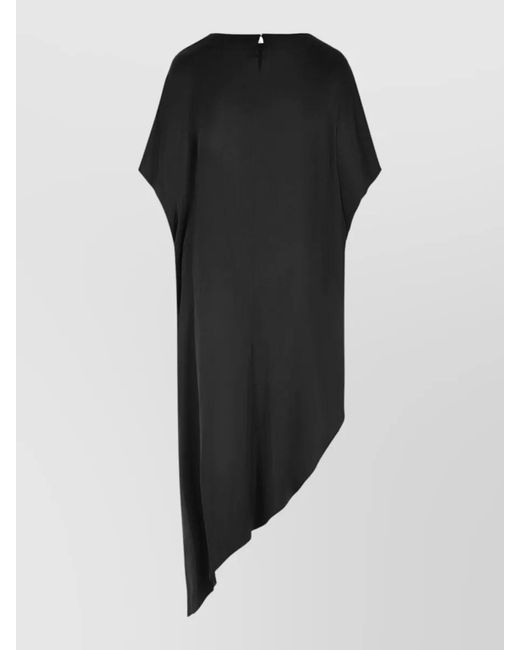 Jonathan Simkhai Black Sadia Mini Dress Acetate Blend