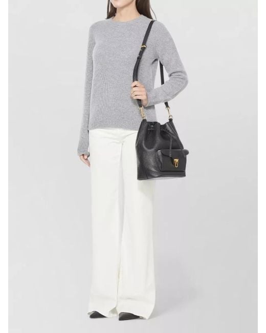 Coccinelle Black Leather Shoulder Bag
