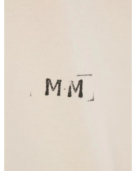 Maison Margiela Natural Printed Regular-Fit Polo Shirt for men