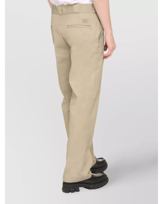 Dickies Natural Cotton Blend Trousers for men
