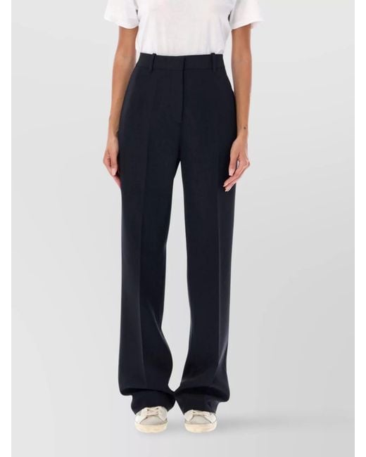 Golden Goose Deluxe Brand Blue Relaxed-Fit Straight-Leg Trousers