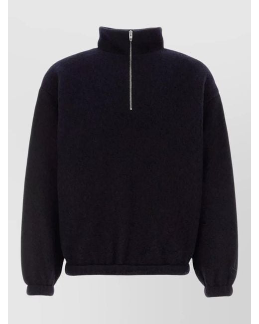 Jil Sander Blue Wool Blend Lightweight Jacket for men