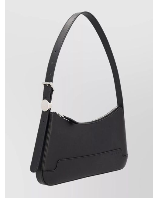 Marni Black Museo Leather Shoulder Bag