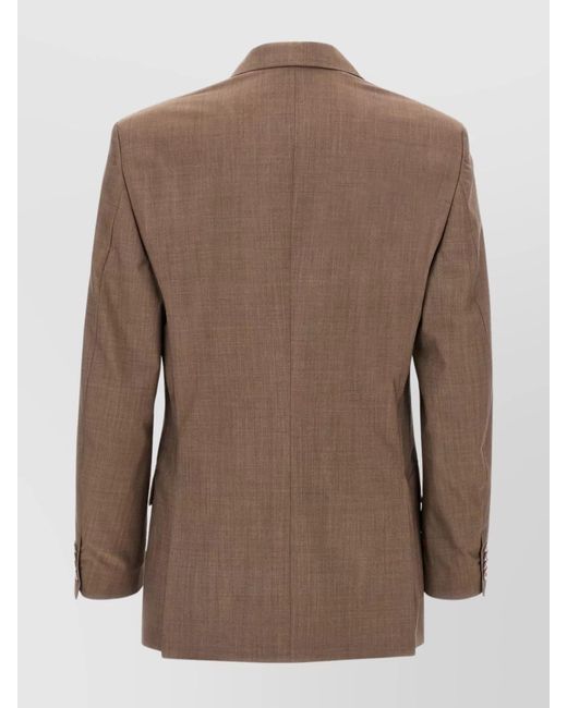 Magliano Brown Wool Locarno Blazer for men