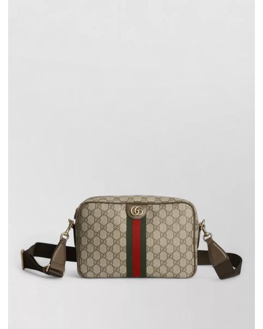 Gucci Multicolor Ophidia Shoulder Bag Gg Fabric Stripe for men