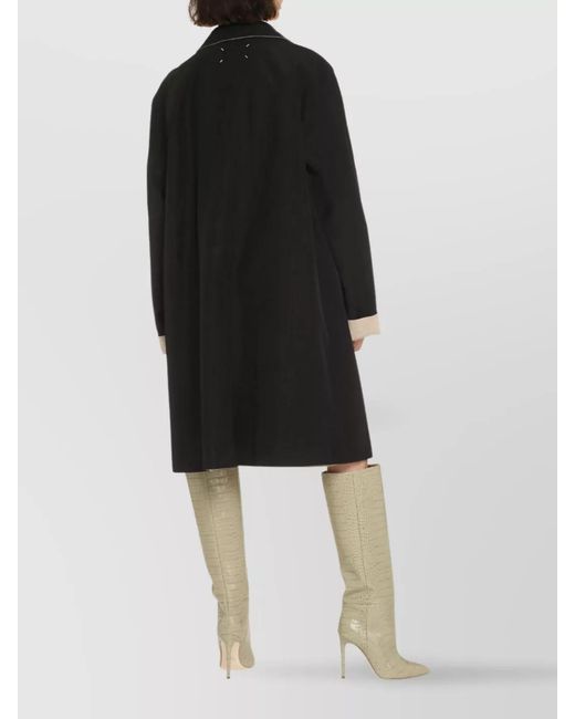 Maison Margiela Natural Reversible Single-Breasted Trench Coat