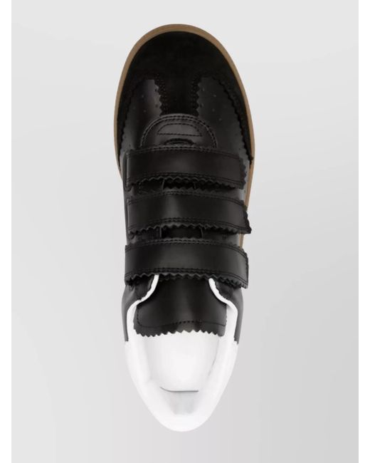 Isabel Marant Brown Beth Sneakers Leather Suede Accents
