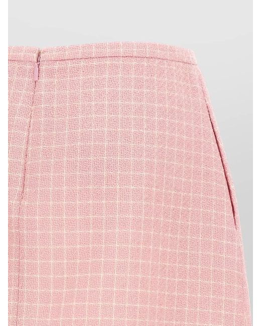 Versace Pink 'medusa '95' Skirt