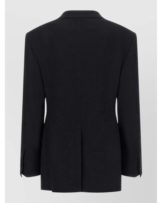Tagliatore Black Double Breasted Astra Tailoring Dress