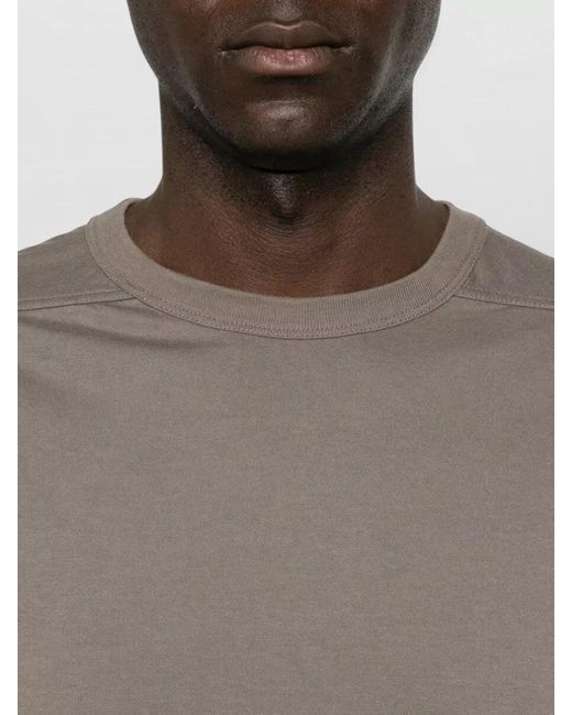 Rick Owens Gray Short-Sleeve T-Shirt for men