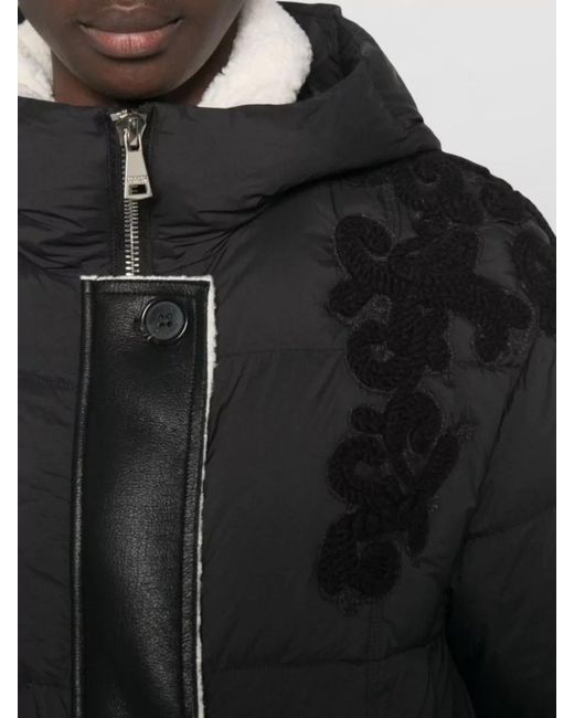 ERMANNO FIRENZE Black Down Puffer Coat