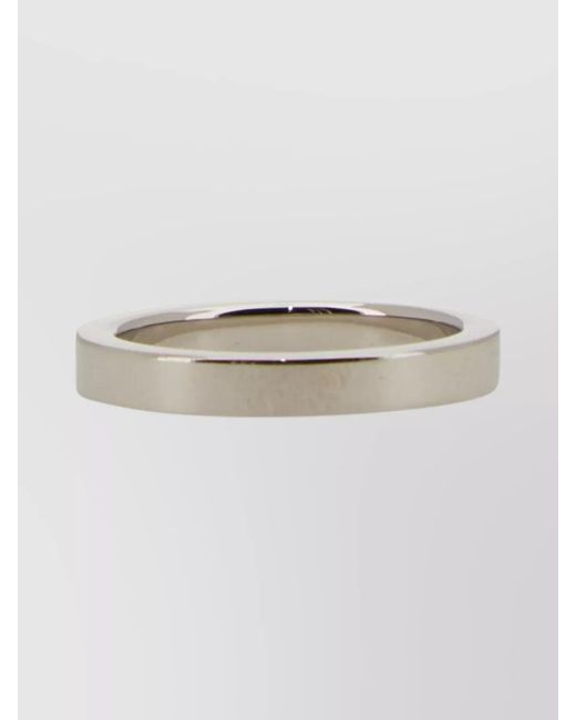 MM6 by Maison Margiela Multicolor Engraved Logo Ring