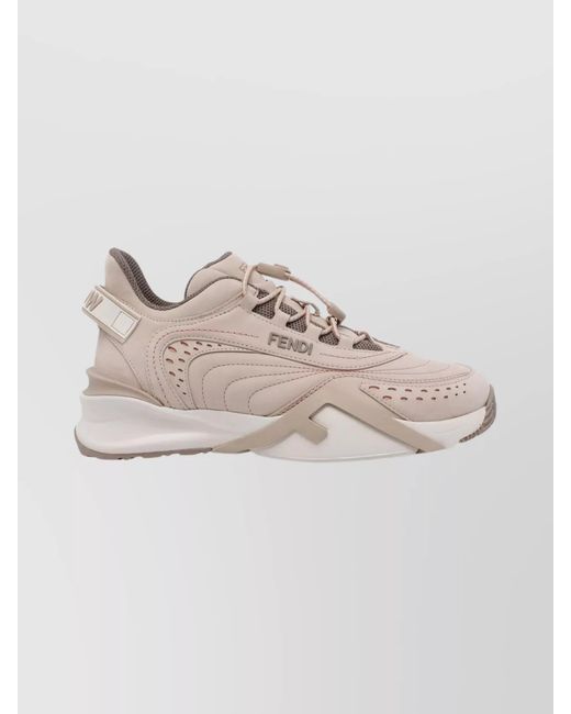 Fendi Natural Flow Mix Sneakers