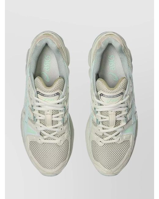 Asics Multicolor Synthetic Leather Gel-Nimbus 9 Low-Top Sneakers