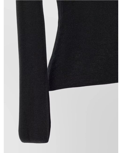 Tom Ford Black Cashmere Silk Turtleneck Jumper