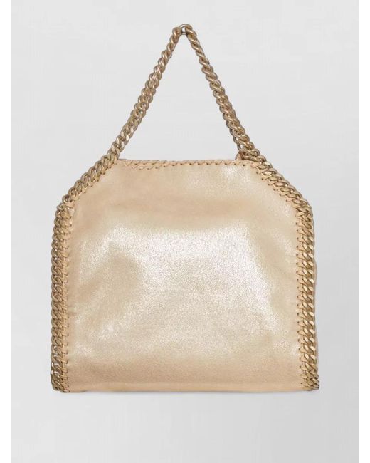 Stella McCartney Natural Falabella Mini Polyester Mini Bag