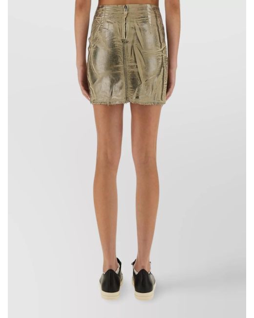 Rick Owens Green Mini Skirt