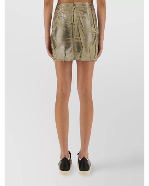 Rick Owens Green Mini Skirt