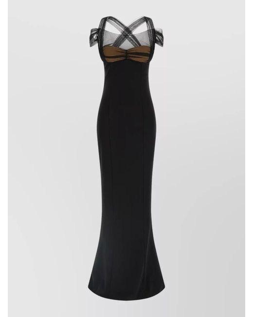 mint velvet blue metallic dress Baltic Born Womens Tatiana Velvet One Shoulder Maxi Dress | Slate Blue