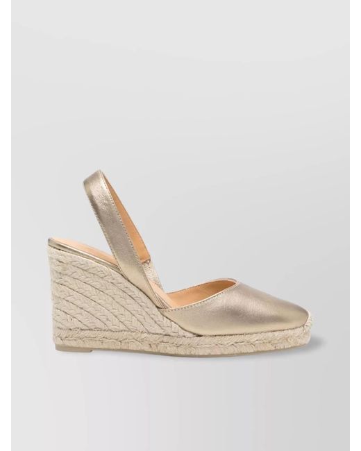 Castaner Natural Leather Espadrilles