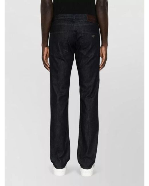 Emporio Armani Black Denim Jeans for men