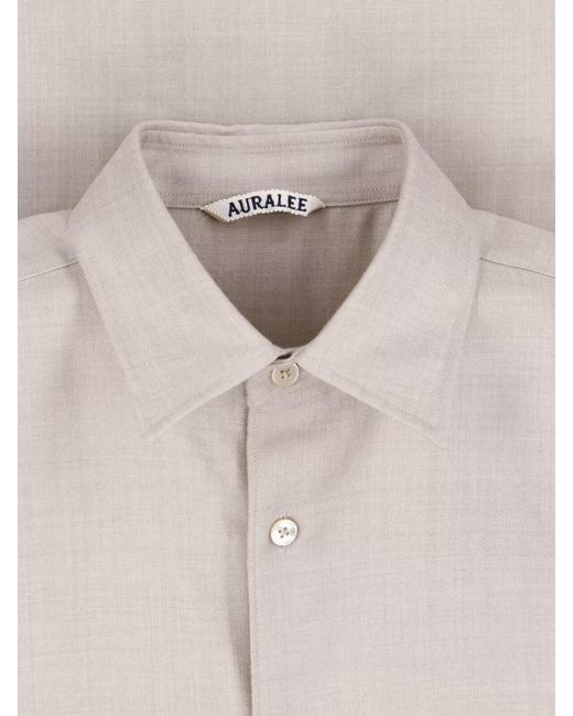 Auralee Multicolor Wool Shirt