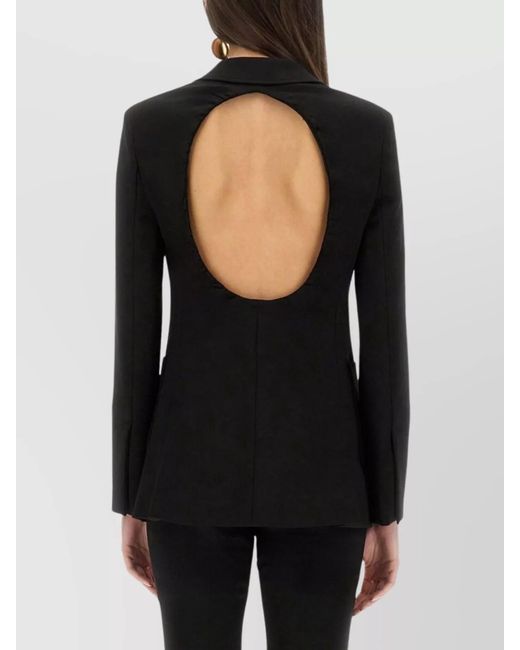 Max Mara Black Slim-Fit Blazer