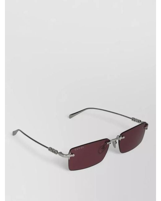 Gucci Pink Sunglasses Gg1941S 003 Metal Frame Design for men