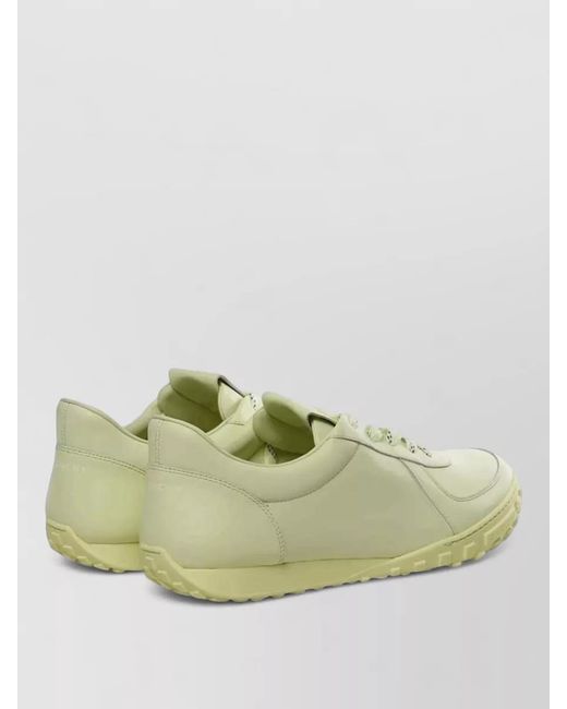 Givenchy Green Glide Runner Low Top Leather Sneakers for men