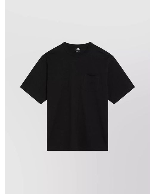 The North Face Black Cotton T-Shirt for men