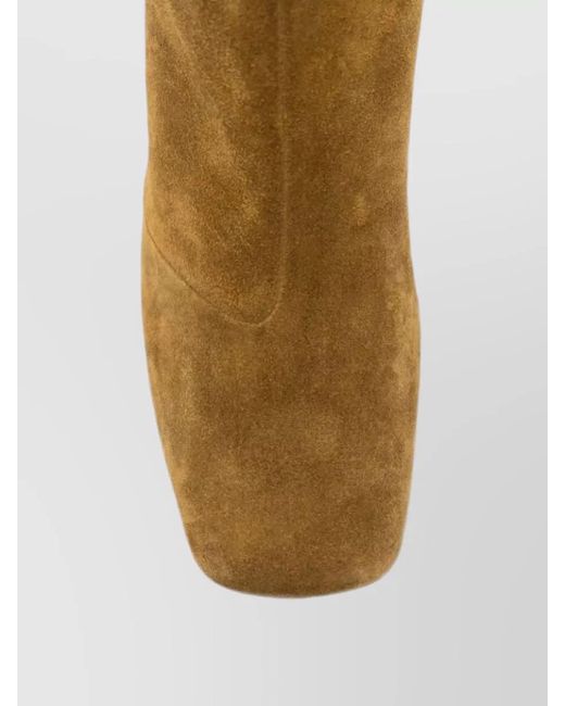 Forte_forte Brown Suede Leather Ankle Boots