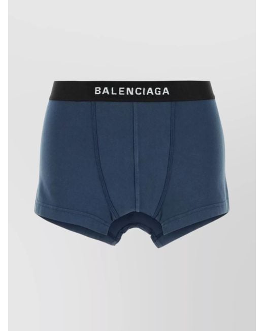 スーツ BALENCIAGA Blue stretch cotton mini skirt Balenciaga Stretch Cotton Mini Skirt in Blue for Men | Lyst