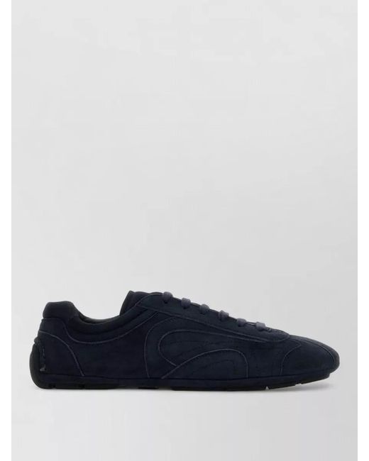 Prada Blue Montecarlo Re Edition 2005 Suede Sneakers for men
