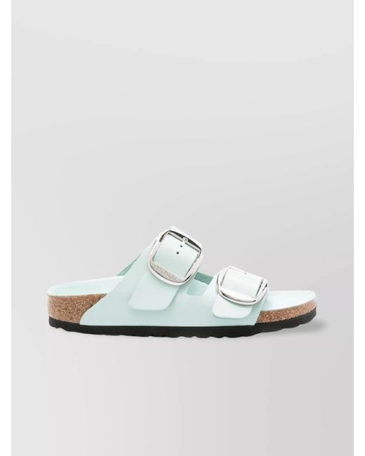 Birkenstock White Leather Sandals