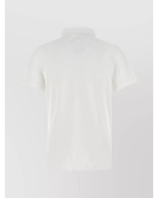 Canada Goose White Polo Shirts for men