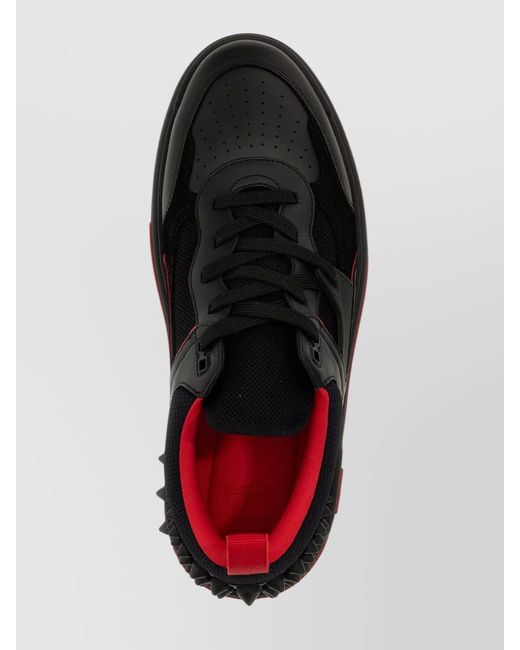 Christian Louboutin Multicolor 'Studded Heel Low-Top Sneakers' for men