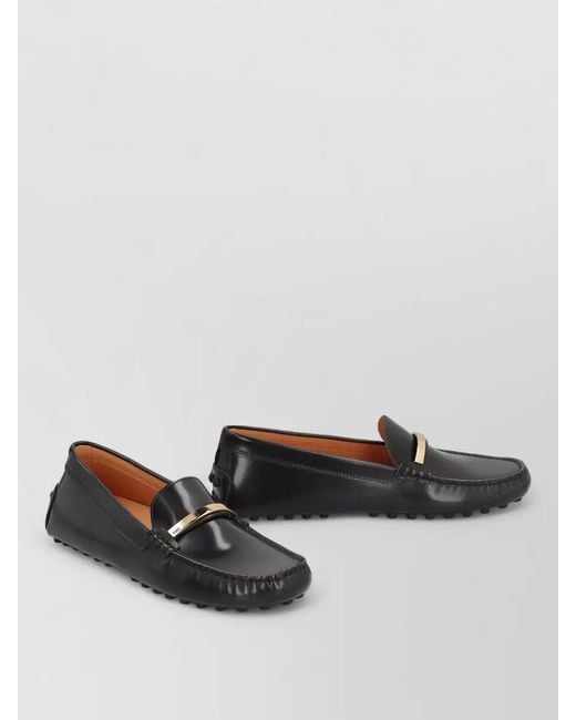 Tod's Multicolor Gommino Leather Mules Detail