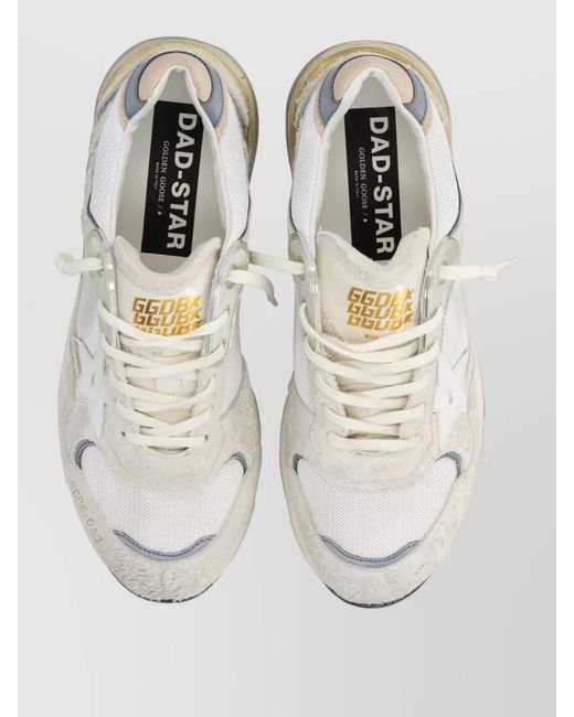 Golden Goose Deluxe Brand Natural Leather Low-Top Sneakers for men