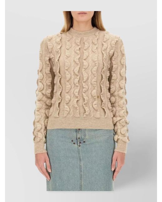 Moschino Blue Wool Blend Jumper