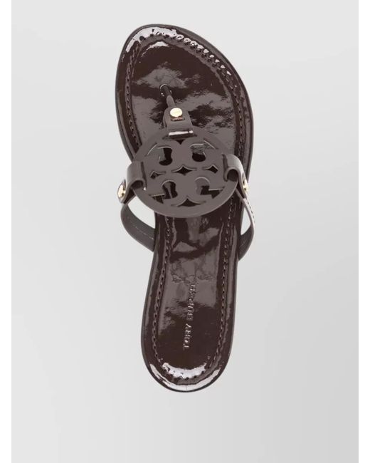 Tory Burch Multicolor Leather Flat Sandals