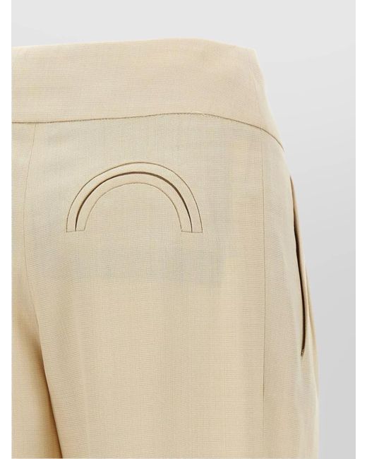 Blazé Milano Natural Sheena Basque Cropped Trousers