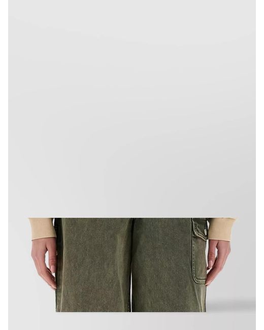 Moschino Natural Cropped Denim Jacket
