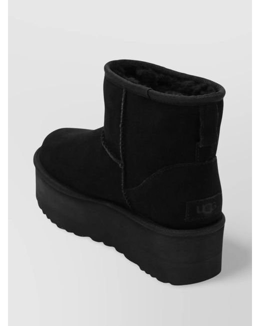 Ugg Black Sneakers W Classic Mini Platform Eur